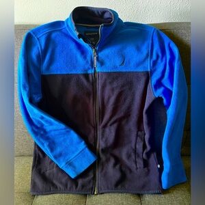 NAUTICA Boys Fleece Full Zip Jacket Large